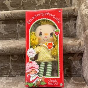 Strawberry Shortcake Classic Rag Doll NIB Lemon Meringue